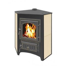 Печь-камин Везувий ПК-01 (220) угловой (бежевый)